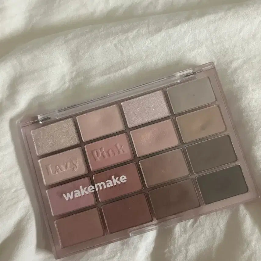 [BUNJANG] WAKEMAKE Shadow Palette Lazy Pink Blurring / 웨이크메이크 섀도우 레이지핑크