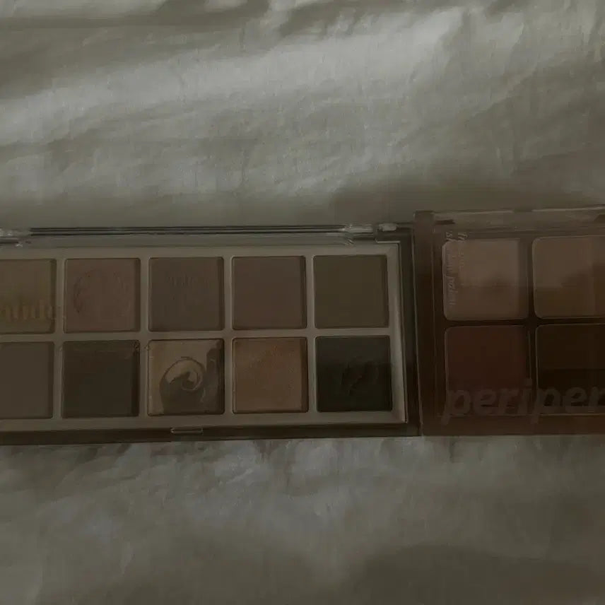 [BUNJANG] Mude & Peripera Eyeshadow Bundle Set / 갈웜 섀도우 일괄판매