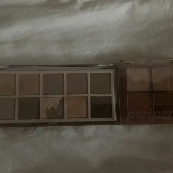 [BUNJANG] Mude & Peripera Eyeshadow Bundle Set / 갈웜 섀도우 일괄판매