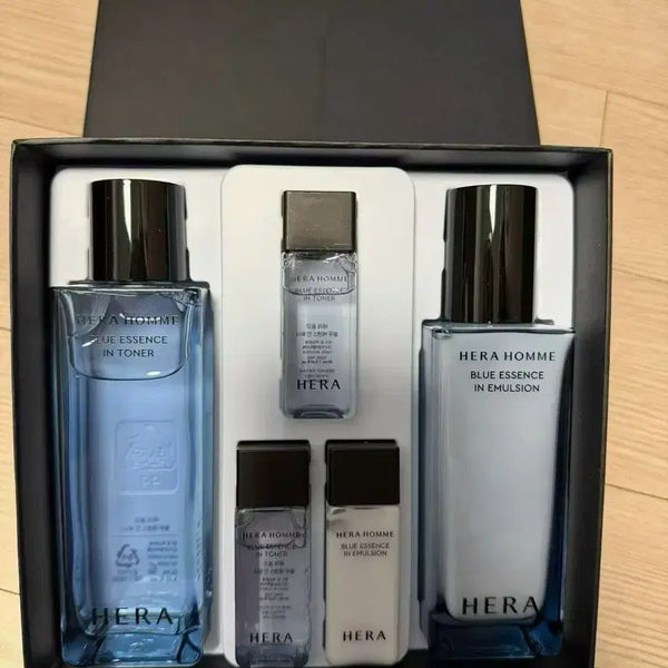 [BUNJANG] Hera Homme Blue Essence Skin/Lotion Set / 헤라 옴므 블루 에센스 스킨/로션 세트