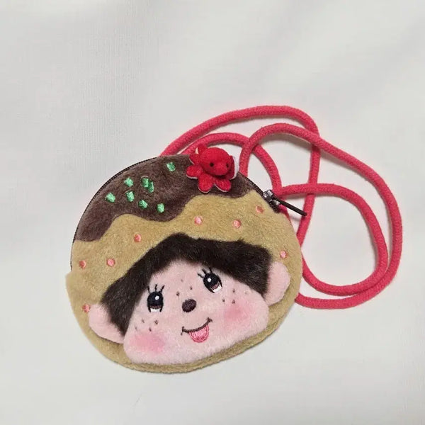 [BUNJANG] Monchhichi Takoyaki Wallet Bag / 몬치치 타코야끼 지갑형 가방