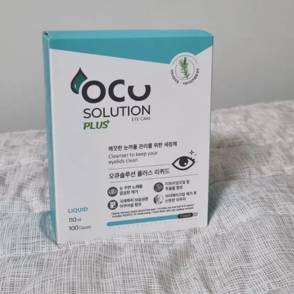 [BUNJANG] OCUSOLUTION Plus Liquid (For Dry and Stiff Eyes) 110ml / 오큐솔루션 플러스 리퀴드 (눈 건조하고 뻑뻑하신 분)
