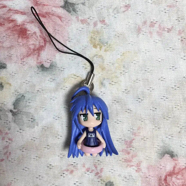 [BUNJANG] Lucky Star Izumi Konata Classic Swimsuit Keychain Strap / 러키스타 이즈미 코나타 고전 수영복 키링 럭키스타 키체인 스트랩