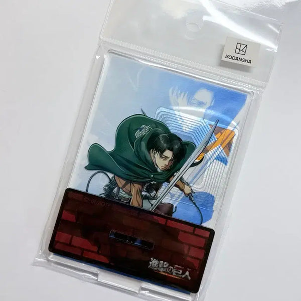 [BUNJANG] Attack on Titan Levi Acrylic Stand (Sealed) / 미개봉) 진격의거인 리바이 아크릴스탠드 진격거