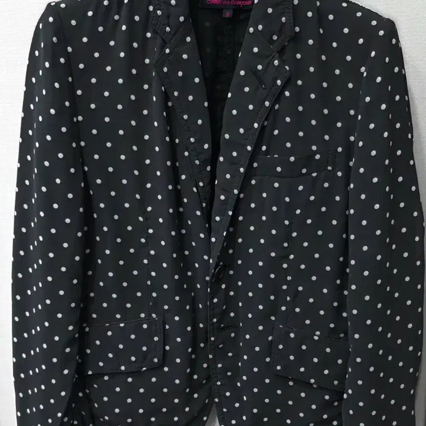 [BUNJANG] Comme des Garçons Tricot Polka Dot Jacket (Size S / AD2012) / 정품 꼼데가르송 트리콧 도트 자켓 (S사이즈 / AD2012)