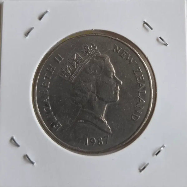 [BUNJANG] New Zealand Queen Elizabeth II 1987 Coin / 뉴질랜드 엘리자베스 2세 1987년 동전