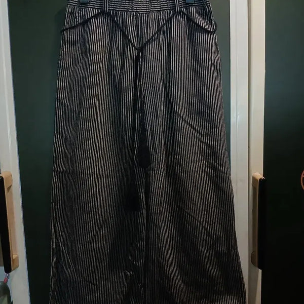 [BUNJANG] Banding Stripe Jeans / 밴딩 스트라이프청바지Free