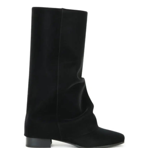 [BUNJANG] 328 Wrinkle Leather Boots Black / (230)쓰리투에이티 링클 레더 부츠 블랙