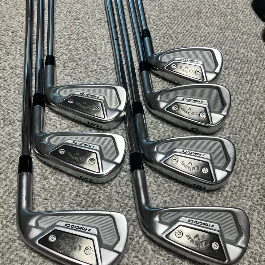 [BUNJANG] Callaway X Forged CB 7 Iron Set / 캘러웨이 X Forged CB 7 아이언