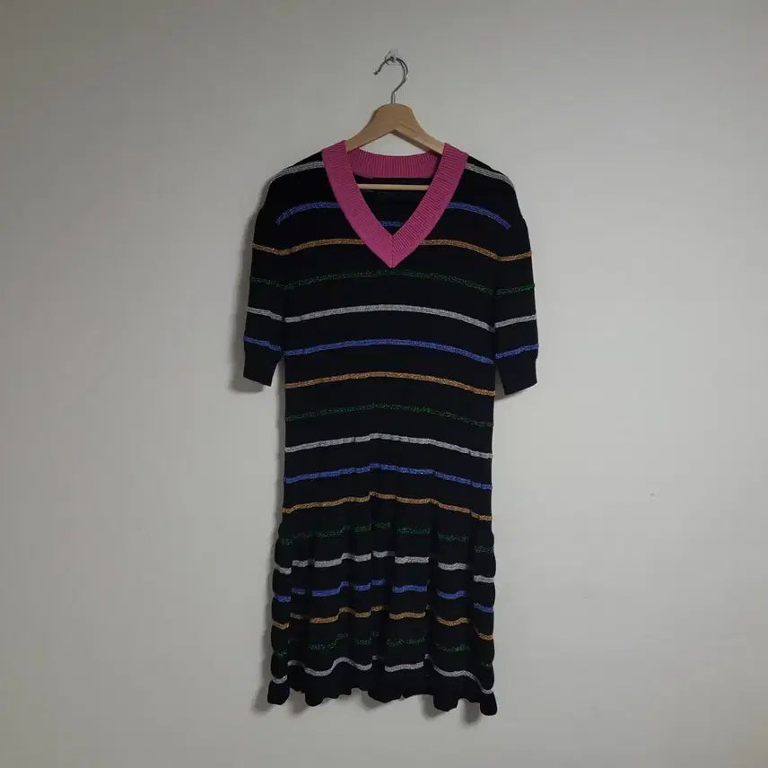 [BUNJANG] Lucky Chouette Glitter Pearl Short Sleeve Long Dress / (F) LUCKY CHOUETTE 럭키슈에뜨 글리터 펄 반팔 롱 원피스