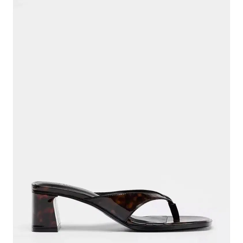 [BUNJANG] ZARA Tortoiseshell Sandals / 자라 ZARA 터틀쉘 샌들 245