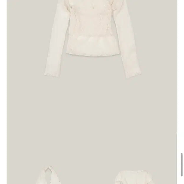 [BUNJANG] Ouro Rosy Lace Set-up / 아우로 ouro rosy lace set-up