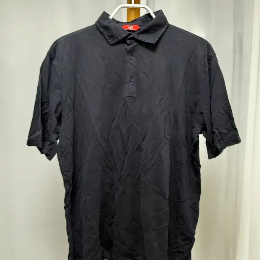 [BUNJANG] KIRED Short Sleeve Polo Shirt Dark Navy Size 52 / KIRED 키레드 숏슬리브 폴로 셔츠 다크네이비 52사이즈
