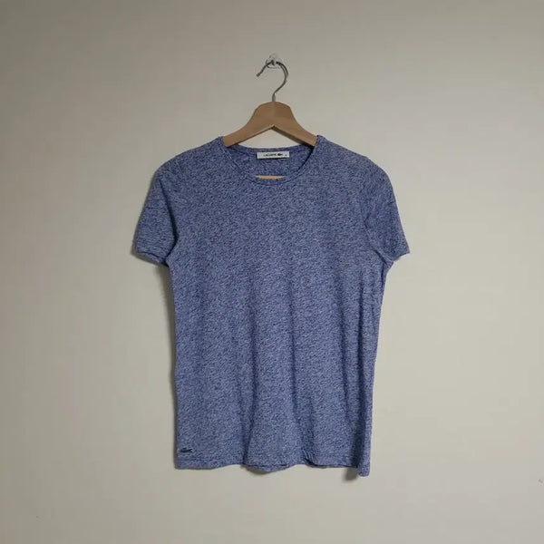 [BUNJANG] Lacoste Women's Short Sleeve T-Shirt Blue / (34) LACOSTE 라코스테 여성 반팔 티셔츠
