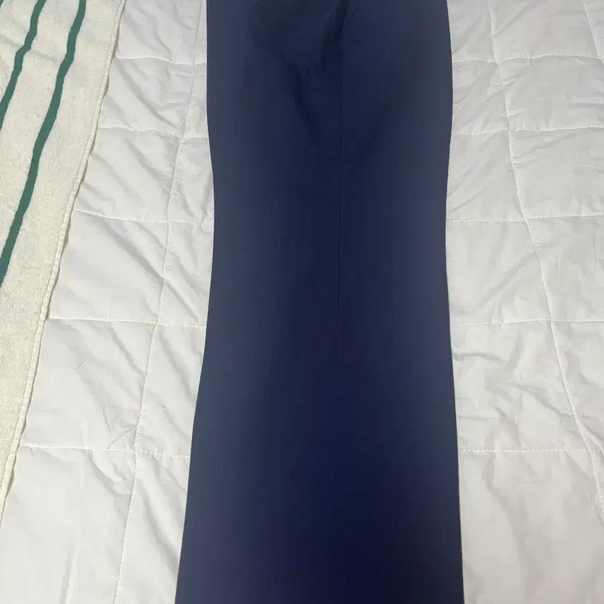 [BUNJANG] Navy Men's Wide Slacks (Summer) / 네이비 남성 와이드 슬랙스. 여름용