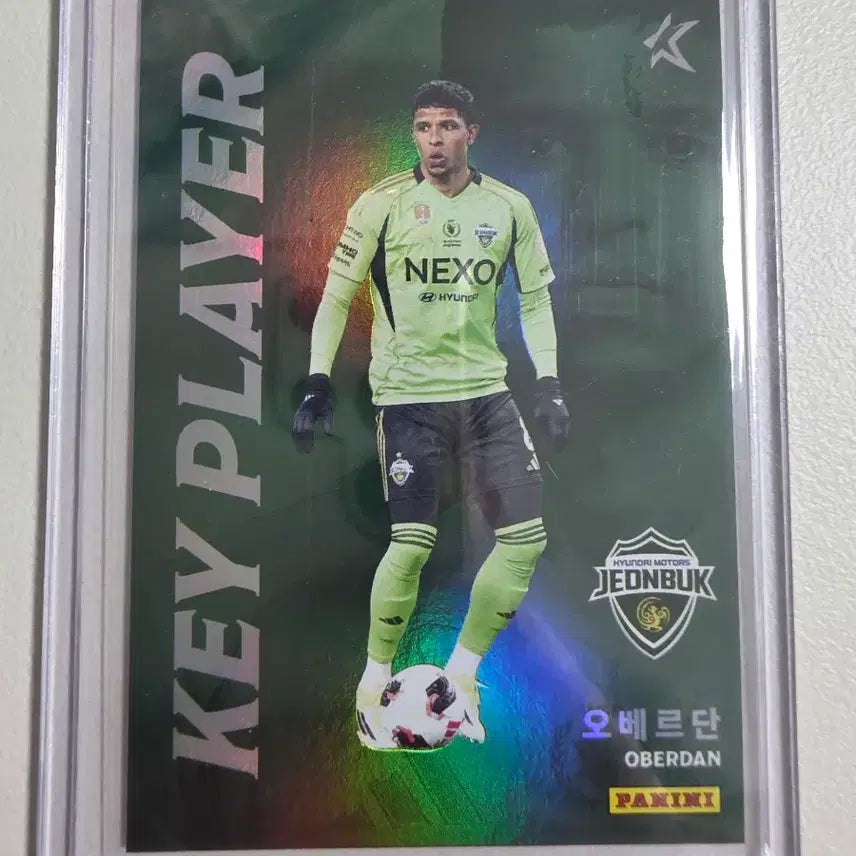[BUNJANG] Panini K League Key Player Oberdan Card / 2026 k리그 파니니 키플레이어 오베르단 카드 판매 전북현대