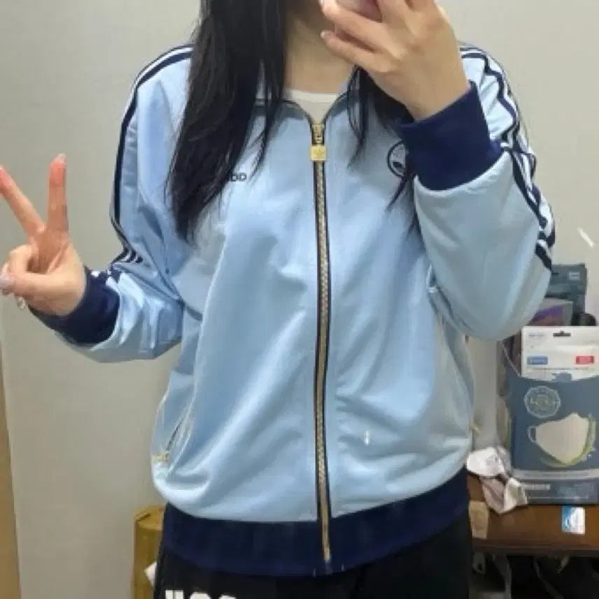 [BUNJANG] Adidas Firebird Badge Track Top / 아디다스 파이어버드 배지 트랙탑