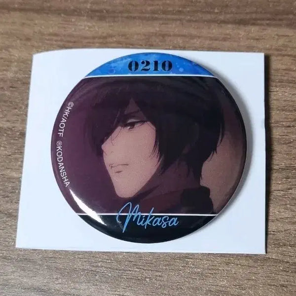 [BUNJANG] Attack on Titan Mikasa Cannister Badge / 진격의거인 미카사 캔뱃지