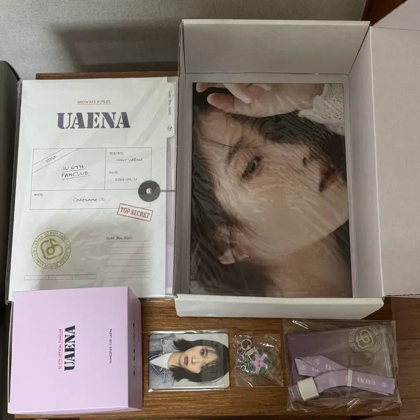[BUNJANG] IU UAENA Fanclub 6th Kit / 아이유 유애나 팬클럽 6기 키트