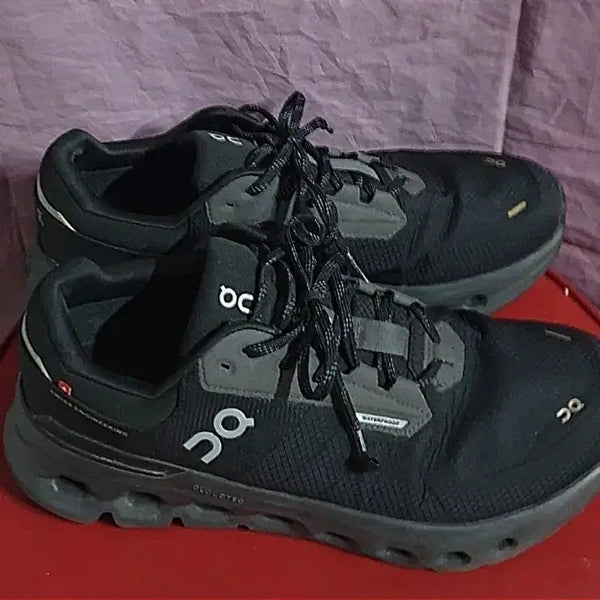 [BUNJANG] On Running Cloudrunner 2 Waterproof Black Running Shoes / 온러닝 클라우드러너 2 워터프루프 블랙 275