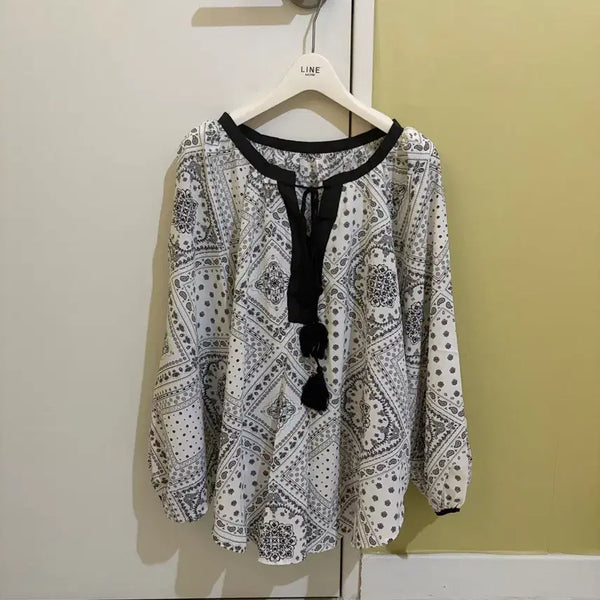 [BUNJANG] Paisley Blouse / 페이즐리 블라우스