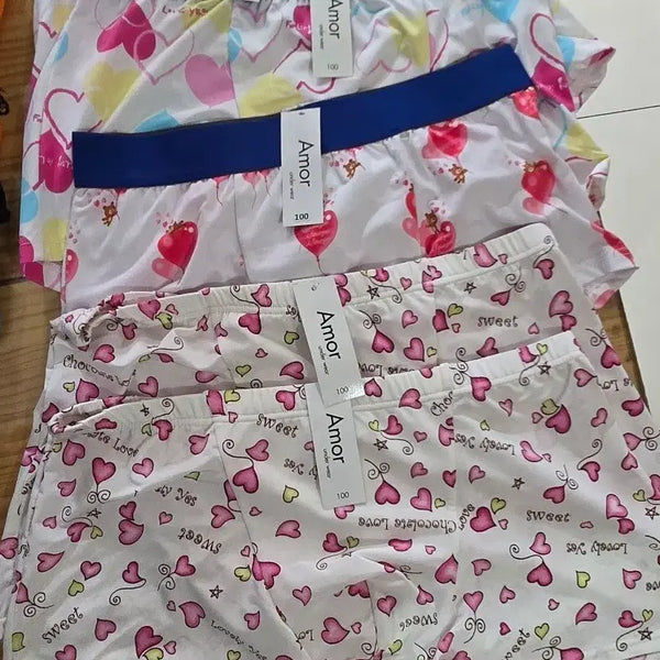 [BUNJANG] Men's Heart Pattern Pastel Tone Briefs 5-Pack / 남자패션팬티100호5장7000원
