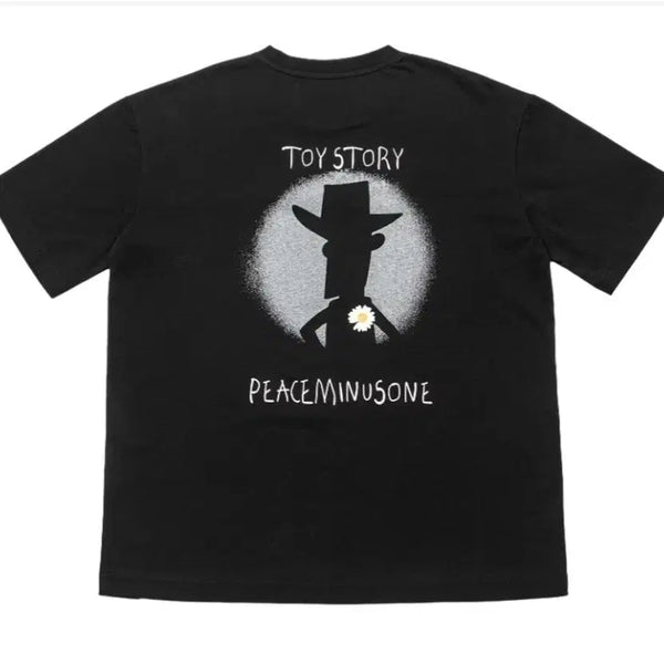 [BUNJANG] Peaceminusone x Toy Story Graphic T-Shirt Black / 현물 피마원 토이스토리 반팔티 블랙