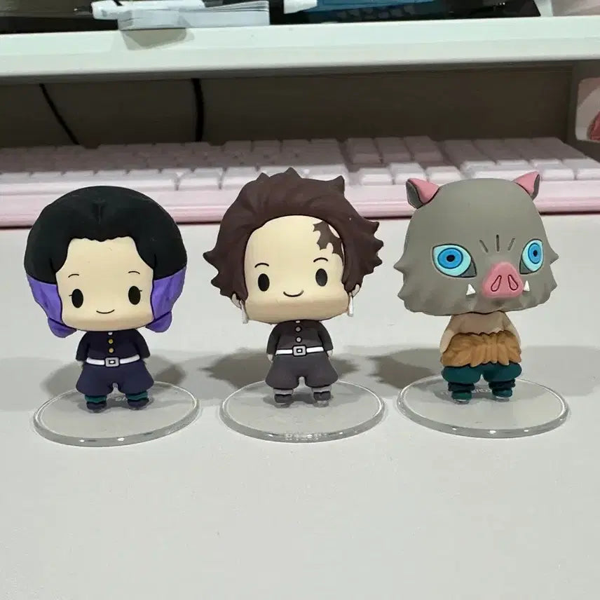 [BUNJANG] Demon Slayer Chocorin Figure Set (Shinobu, Tanjiro, Inosuke) / 귀멸의칼날) 초코린 피규어 (시노부,탄지로,이노스케)