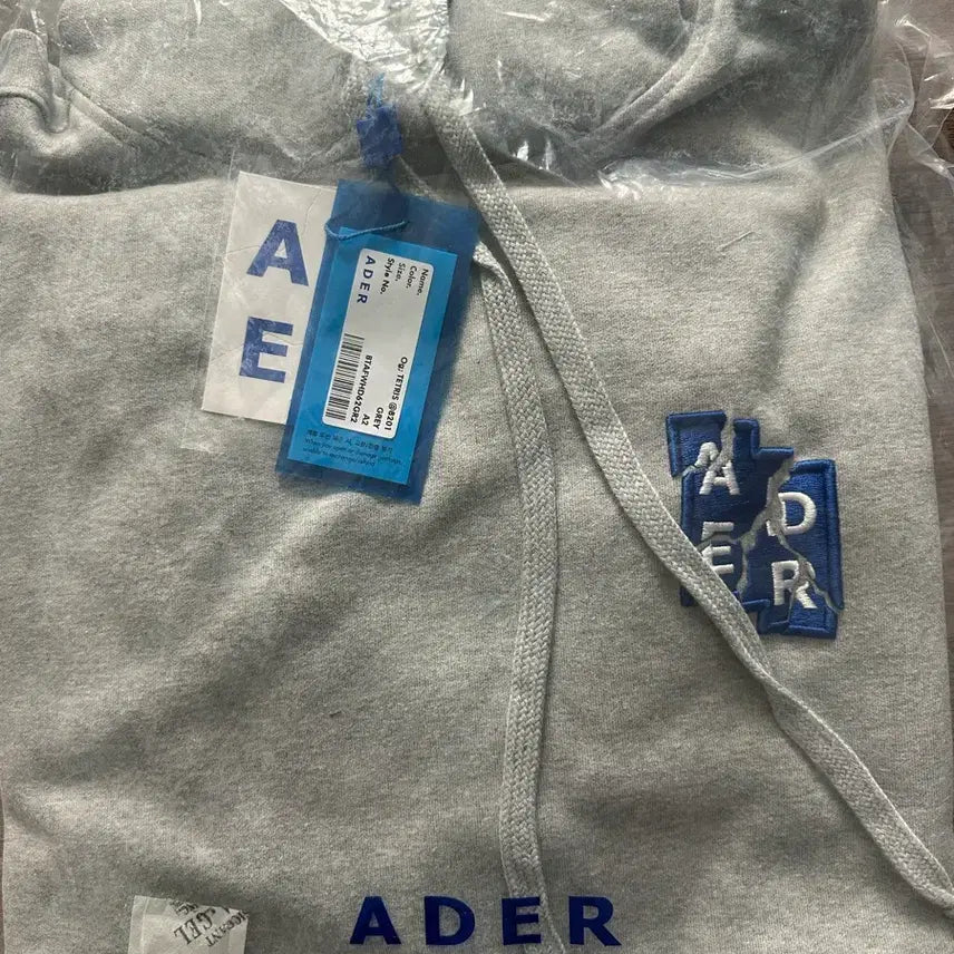 [BUNJANG] Ader Error Tetris Hoodie Grey / 아더에러 테트리스 후드 A2 사이즈 (100 정도)