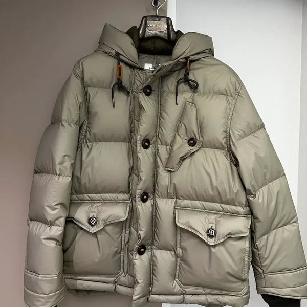 [BUNJANG] Eastlog RAF Down Parka Sand Beige S / 이스트로그 raf 다운파카 샌드베이지 S
