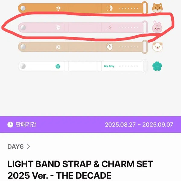 [BUNJANG] Day6 Watch Custom Premium Full Set + 5th Gen Custom / 데이식스 워치 커스텀 쁘멀 필 풀 셋 + 5기 커스텀