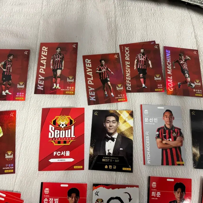 [BUNJANG] FC Seoul Player Card 2026 Panini Soccer Card / FC서울 선수 카드 2026파니니카드 2026축구카드(추가)