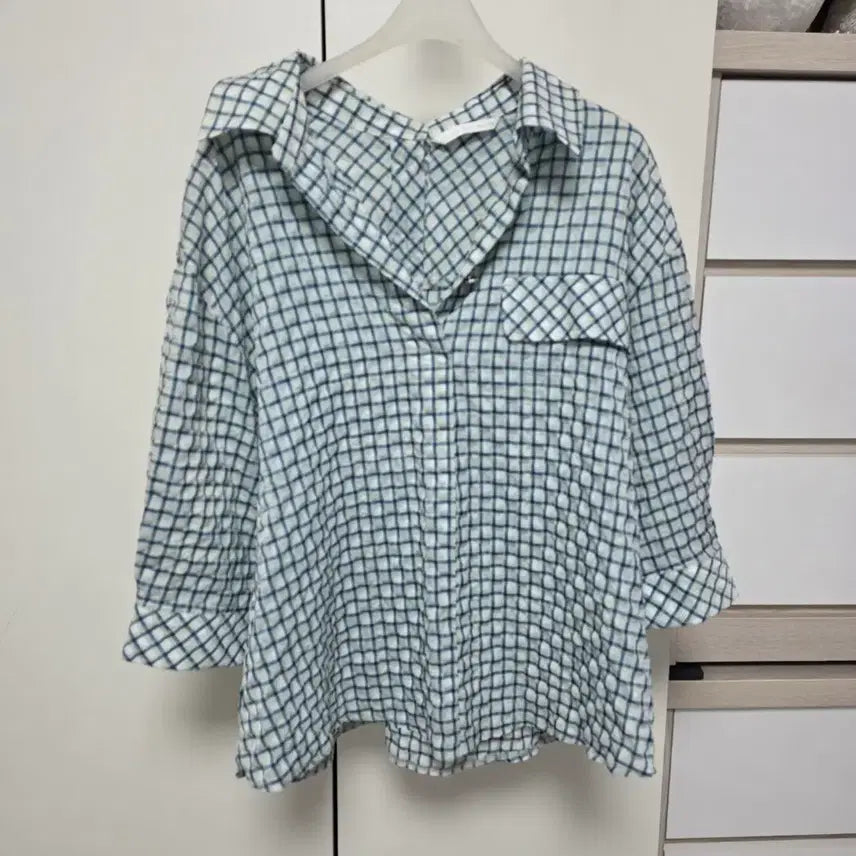 [BUNJANG] Olive des Olive Check Blouse / 올리브데올리브 블라우스