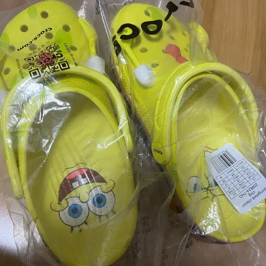 [BUNJANG] Crocs SpongeBob Clogs Banana / 크록스 스펀지밥 클로그 바나나