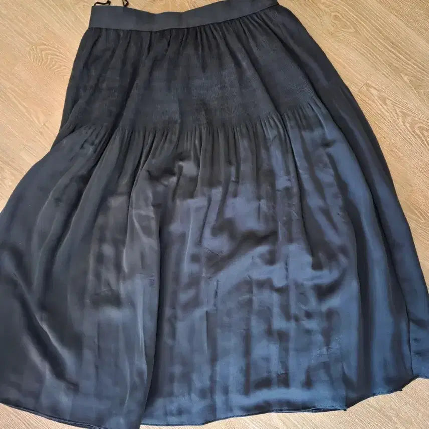 [BUNJANG] Black Long Skirt / 블랙 롱스커트