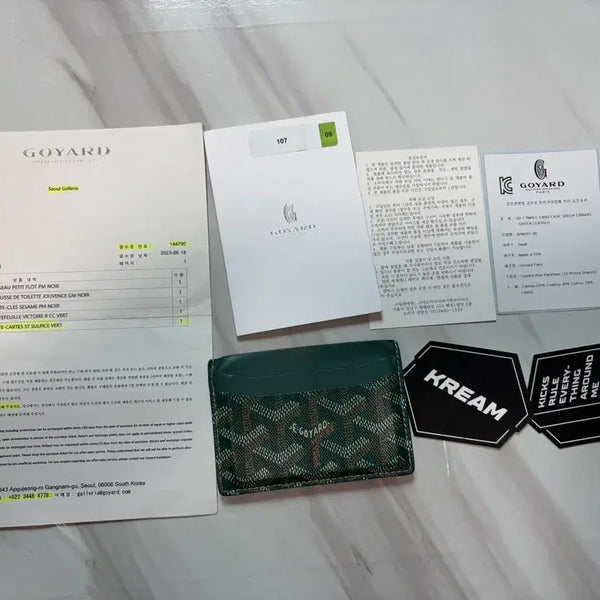 [BUNJANG] Goyard Saint-Placis Card Wallet / 고야드 생쉴피스 카드지갑 정품