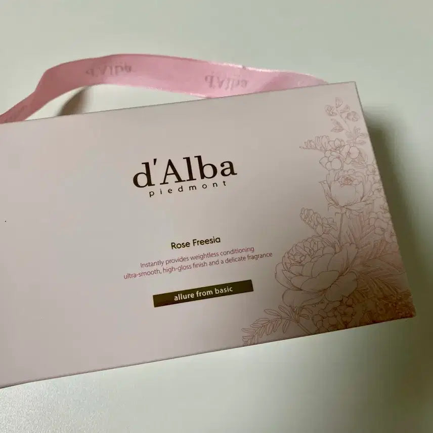 [BUNJANG] d'Alba 'Rosy Freesia Scent' Hair Perfume Serum Duo Gift Set 50ml+50ml / 달바 '로제프리지아향' 헤어 퍼퓸 세럼 듀오 선물 세트 50ml+50ml