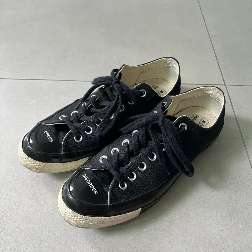 [BUNJANG] Undercover x Converse Chuck Taylor Black / 언더커버 x 컨버스 척테일러 블랙 270