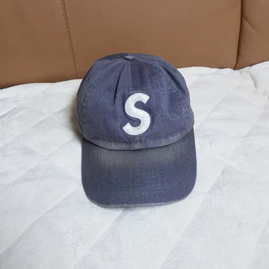 [BUNJANG] Supreme Pigment S Logo Cap Hat Grey 22FW / 슈프림 피그먼트 S로고 캡 모자 볼캡 그레이 22FW