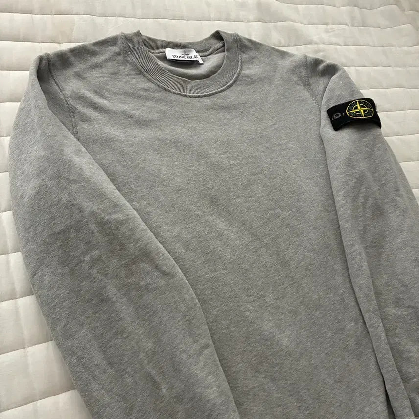 [BUNJANG] Stone Island Sweatshirt Gray / [상태 최상] 스톤아일랜드 맨투맨