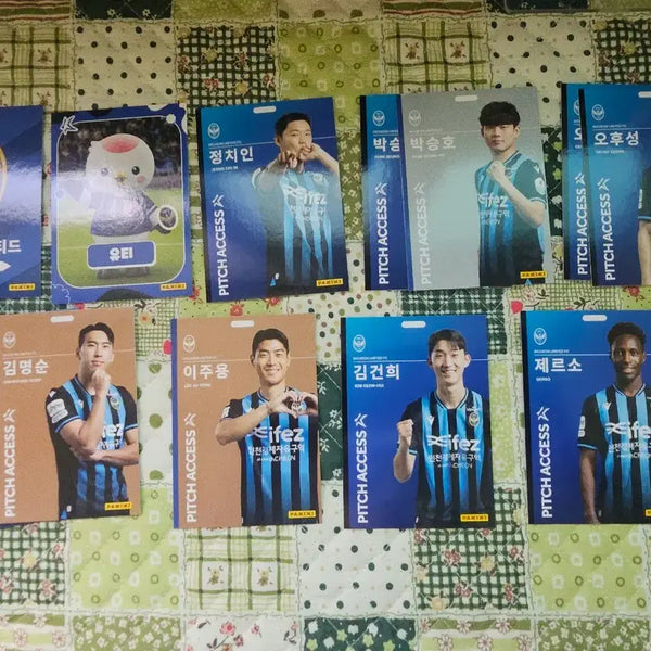 [BUNJANG] Panini K League Incheon United Bundle Set (16 Cards) / 2026 k리그 파니니 인천유나이티드 16장 일괄판매