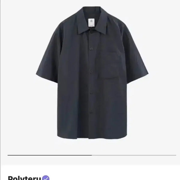 [BUNJANG] Polerteru Tenko Washed 1/2 Dark Ink Navy Shirt / [4] 폴리테루 텐코 워시드 1/2 다크 잉크 네이비 셔츠