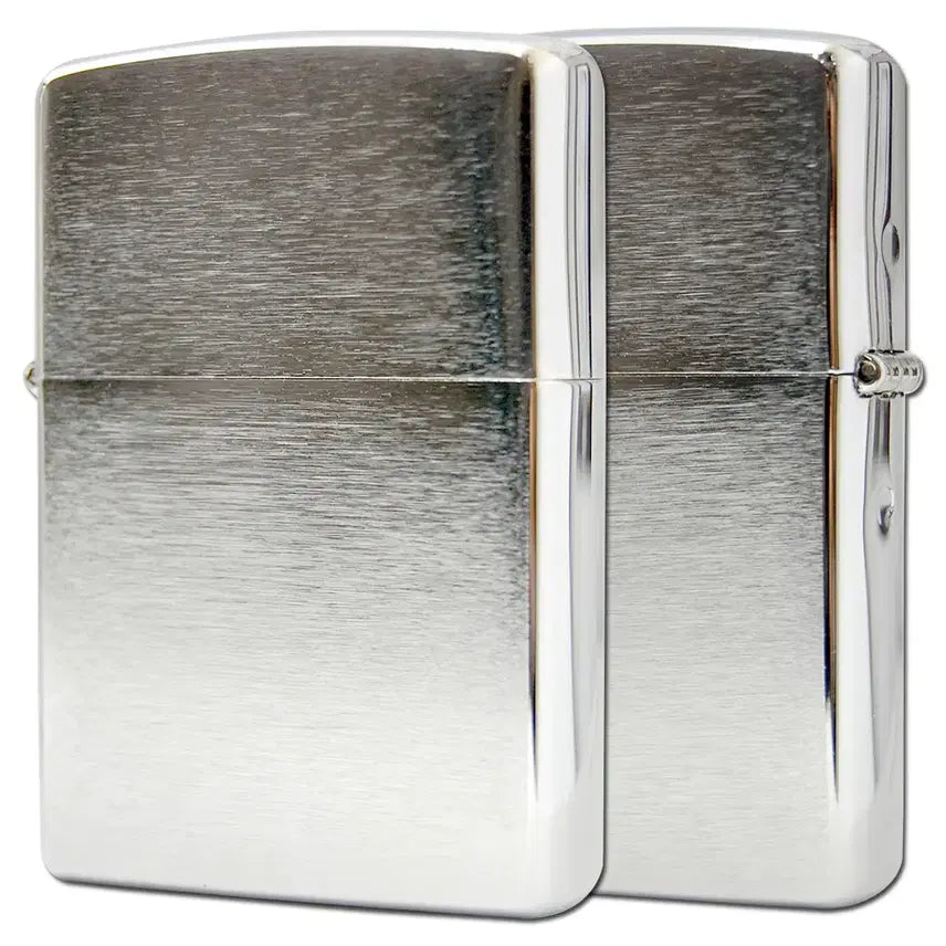 [BUNJANG] Zippo Lighter Original Classic 200 Brushed Chrome / 지포라이터 정품 기본형 200 브러쉬드크롬 새제품