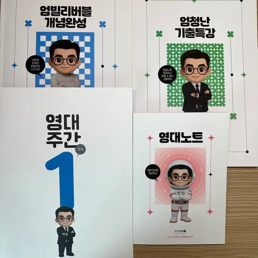 [BUNJANG] E-Dae Dae Educational Materials Earth Science Concept Completion Textbook / 시대인재 지구과학 엄영대T 교재