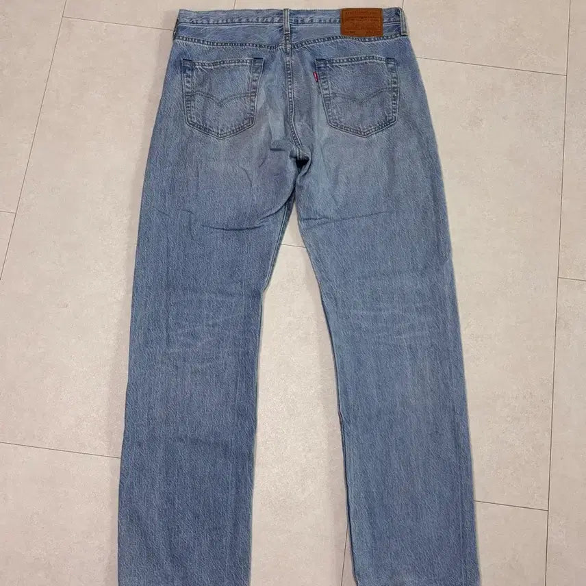 [BUNJANG] Levi's Premium 501 Light Blue Straight Fit Jeans W34 L32 / 리바이스 프리미엄 501 라이트블루 34x32 상위라인