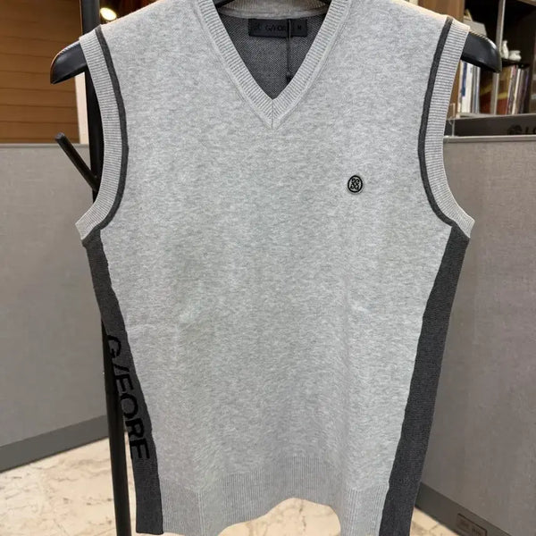 [BUNJANG] Men's Golf Knit Vest M (Size 95) / 남성 골프 니트 베스트 M(95사이즈)