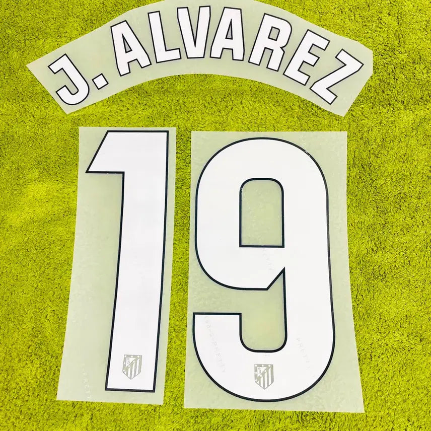 [BUNJANG] Atletico Madrid Alvarez League Jersey 2024-2026 / 24-26 AT마드리드 알바레즈 리그 유니폼 마킹 알레띠 아틀레티코 네임