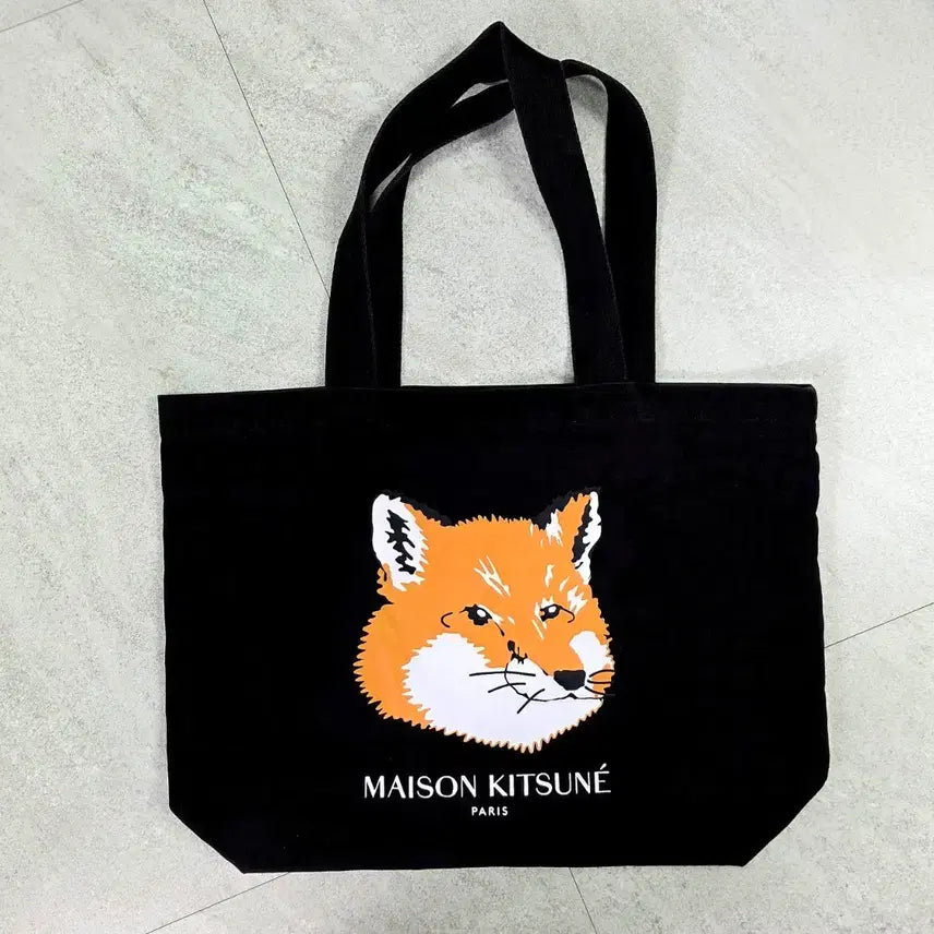 [BUNJANG] Maison Kitsuné Fox Head Eco Bag / (정품) 메종키츠네 에코백
