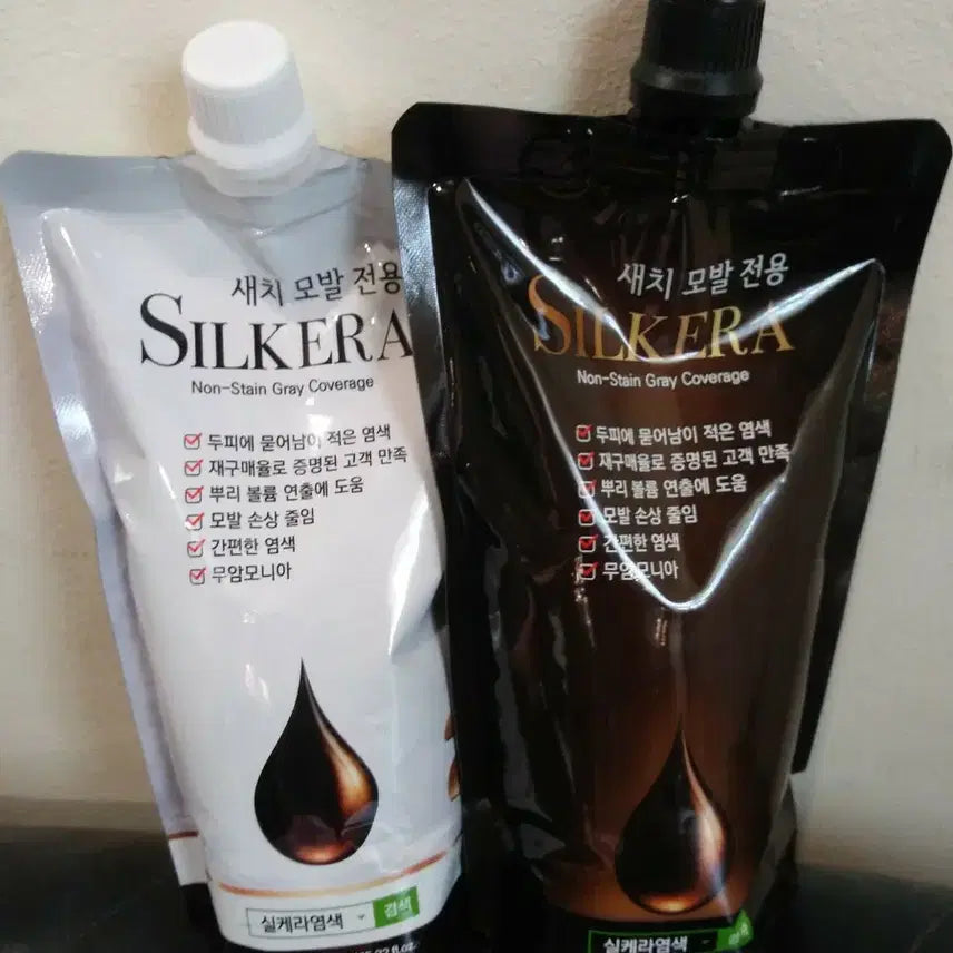 [BUNJANG] Silquera Hair Dye for Gray Hair / 실케라 새치 모발 전용 염색약