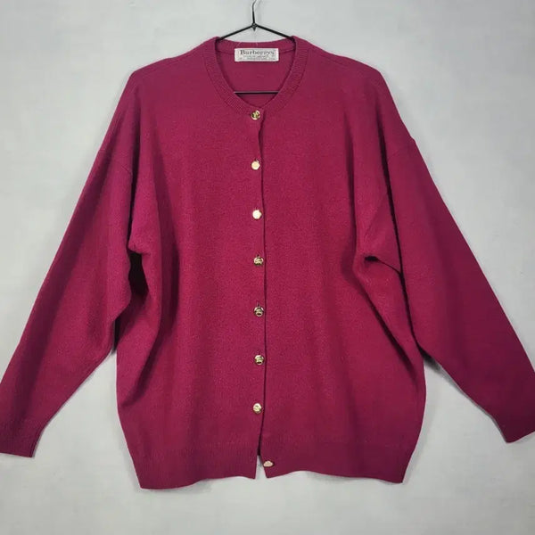 [BUNJANG] Burberry 100% Lambswool Cardigan / (정품)버버리 100% 램스울  가디건